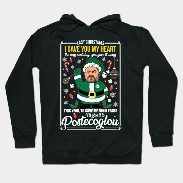 This Year To Save Me From Tears, I'll Give It To Postecoglou Hoodie by TeesForTims